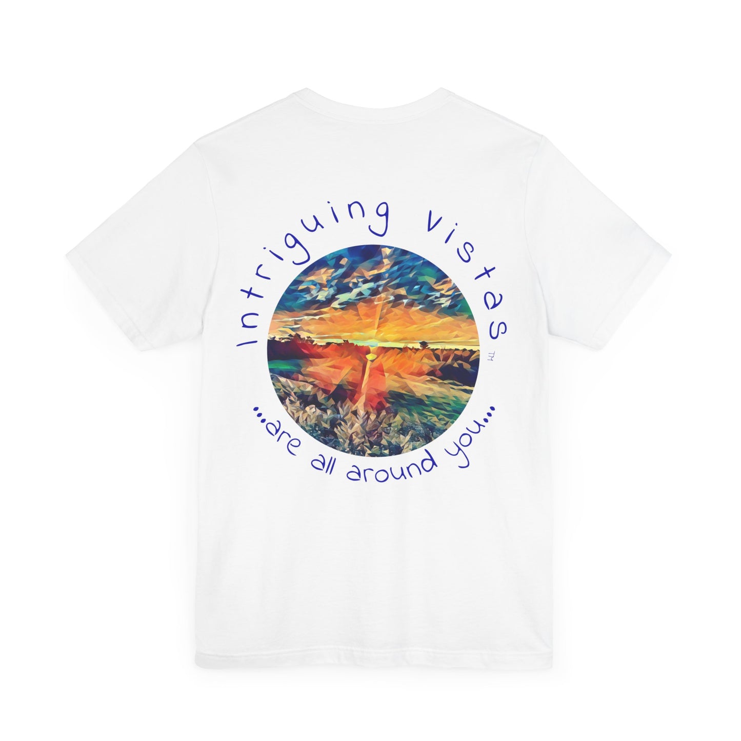 Intriguing Vistas™ Sunset Series Unisex Jersey Short Sleeve Tee