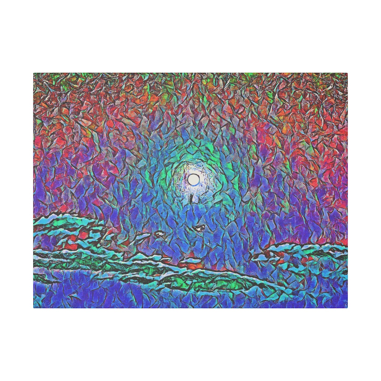 Canvas Print in Multiple Landscape Sizes from the Night Sky Series at Intriguing Vistas