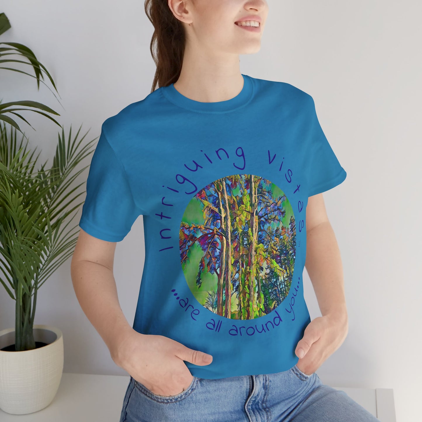 Intriguing Vistas™ Series Unisex Jersey Short Sleeve Tee