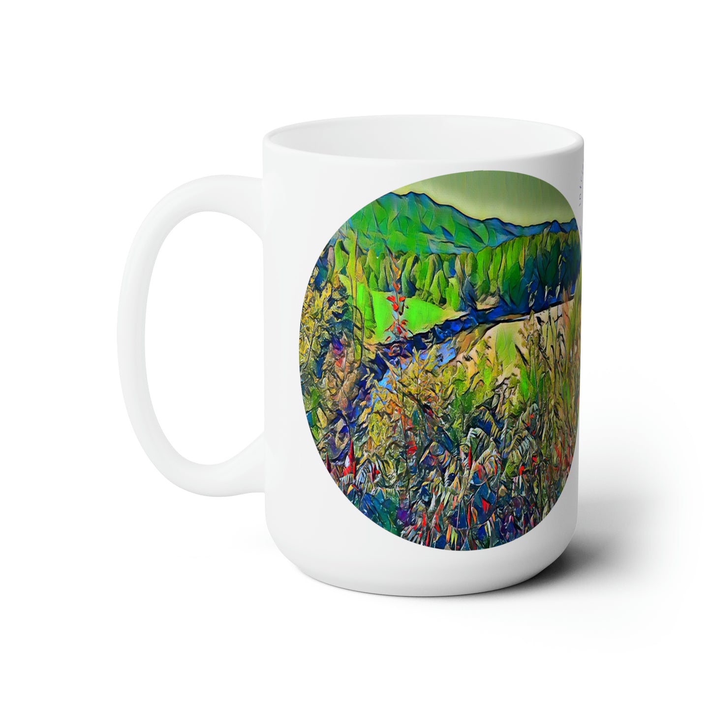 Intriguing Vistas™ Scenery Series Image Ceramic Mug 15oz