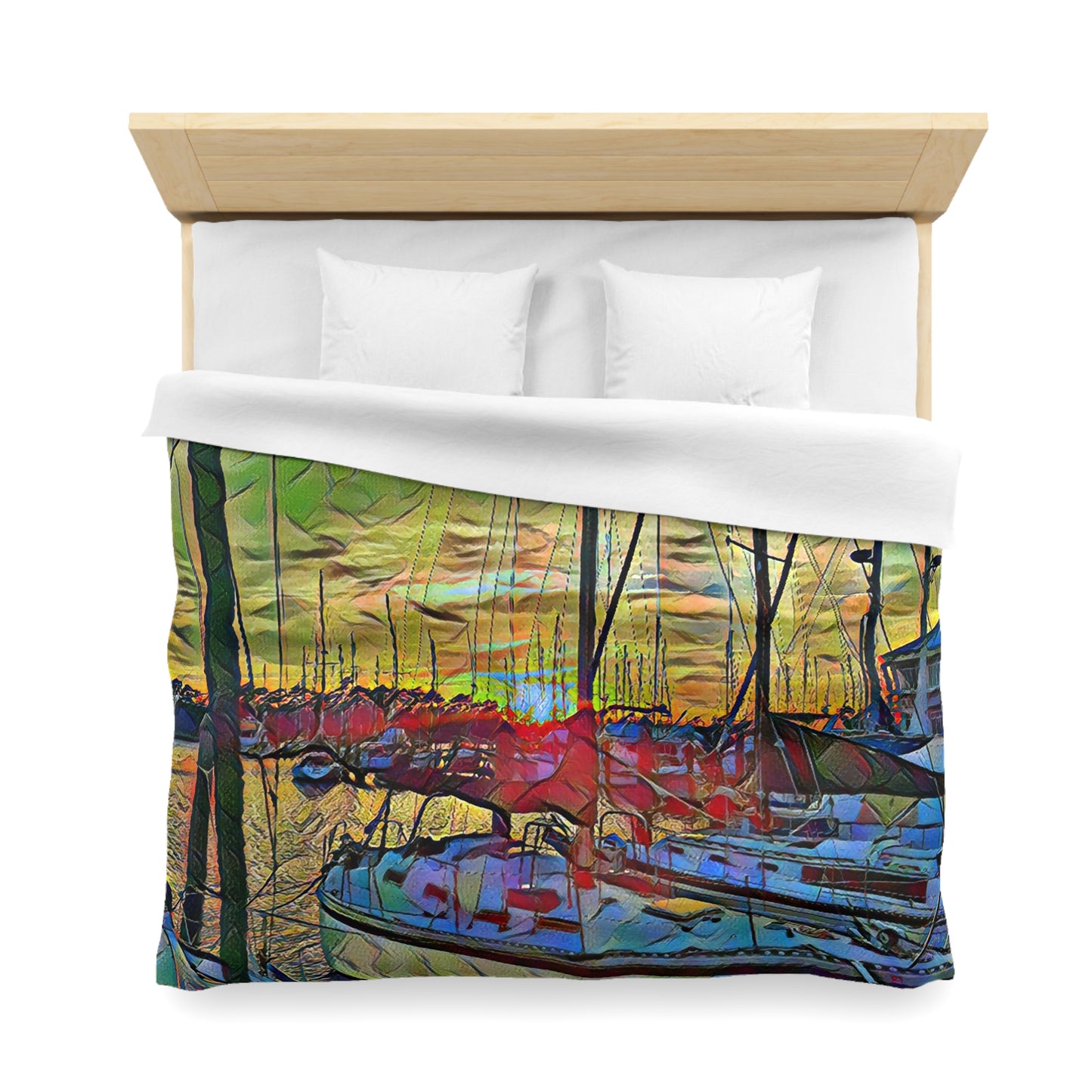 Intriguing Vistas™ Nautical Series Duvet Cover