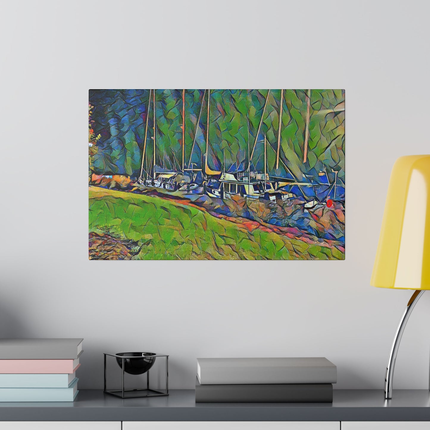 Intriguing Vistas™ Nautical Series Matte Canvas Print in 12 Landscape Sizes!!