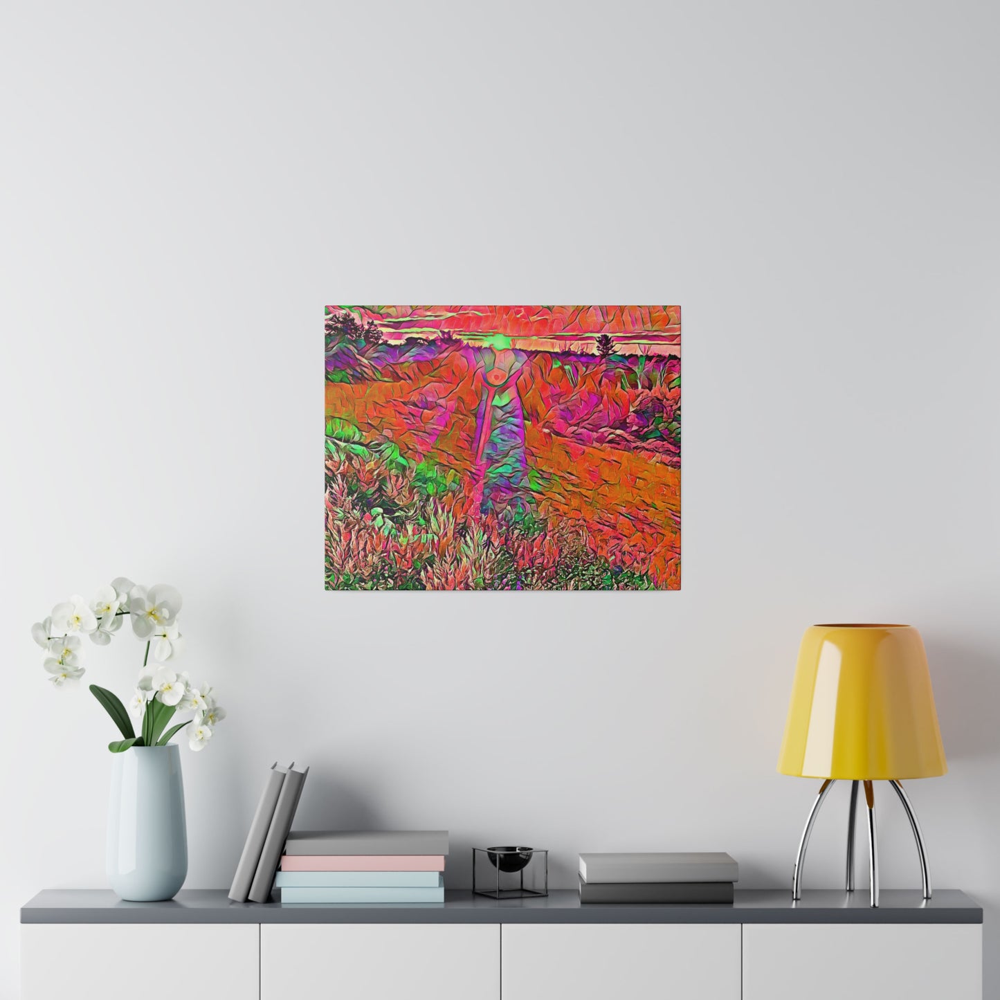 Canvas Art Print in Multiple Landscape Sizes from the Sunset Series at Intriguing Vistas