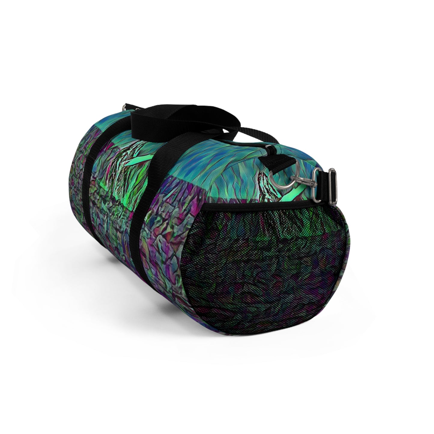 Custom Duffel Bag available in two sizes from the Wildlife Series at Intriguing Vistas