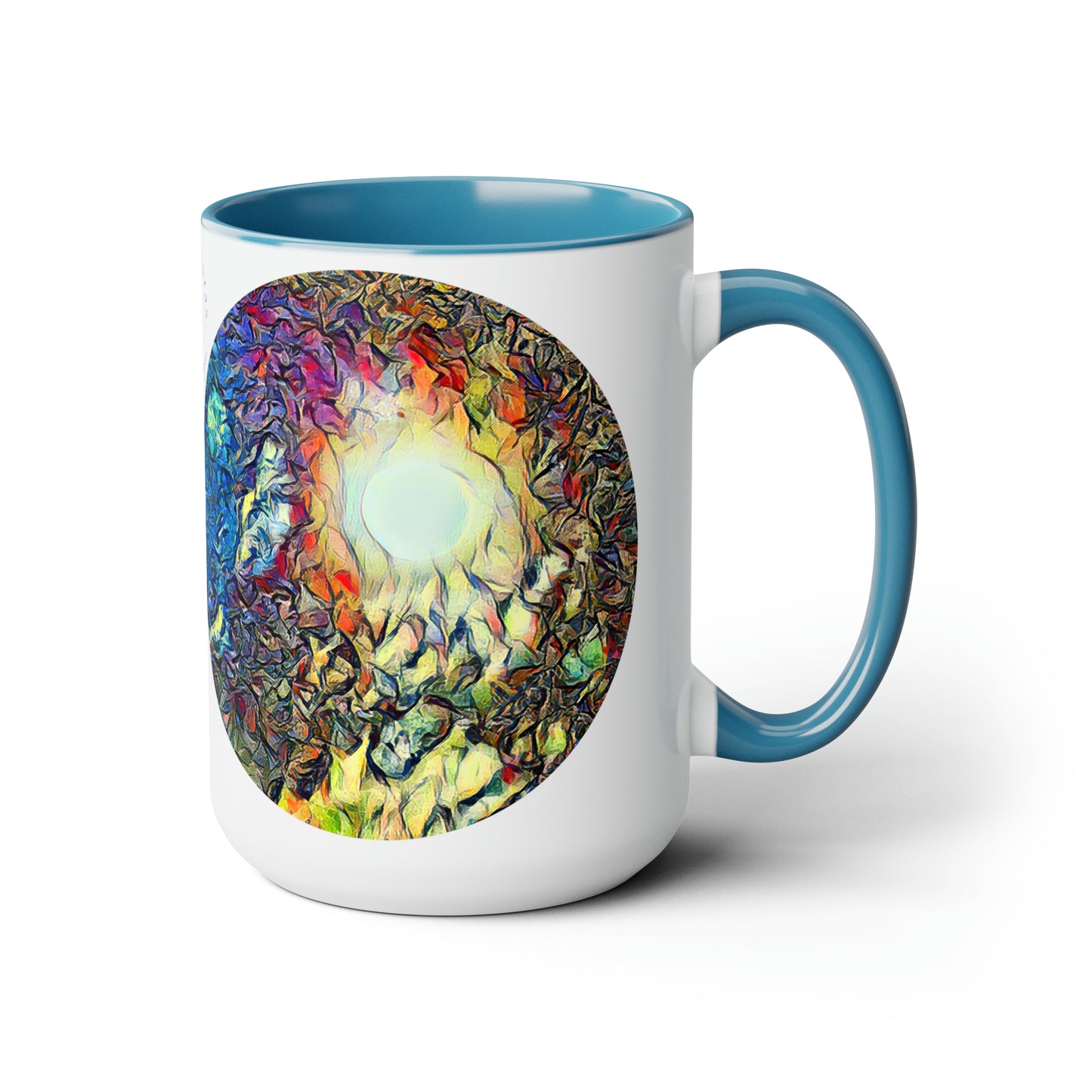 Intriguing Vistas™ Night Sky Series Two-Tone Coffee Mugs, 15oz