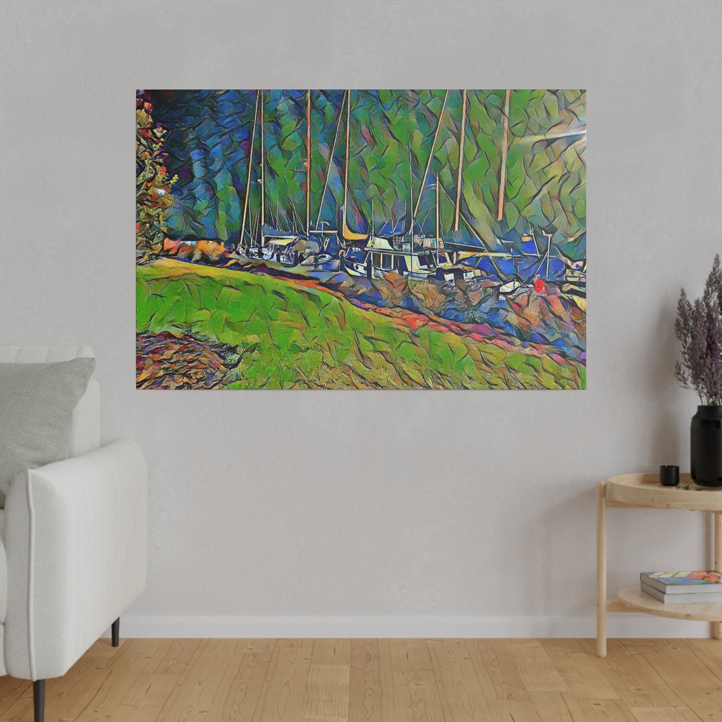 Intriguing Vistas™ Nautical Series Matte Canvas Print in 12 Landscape Sizes!!