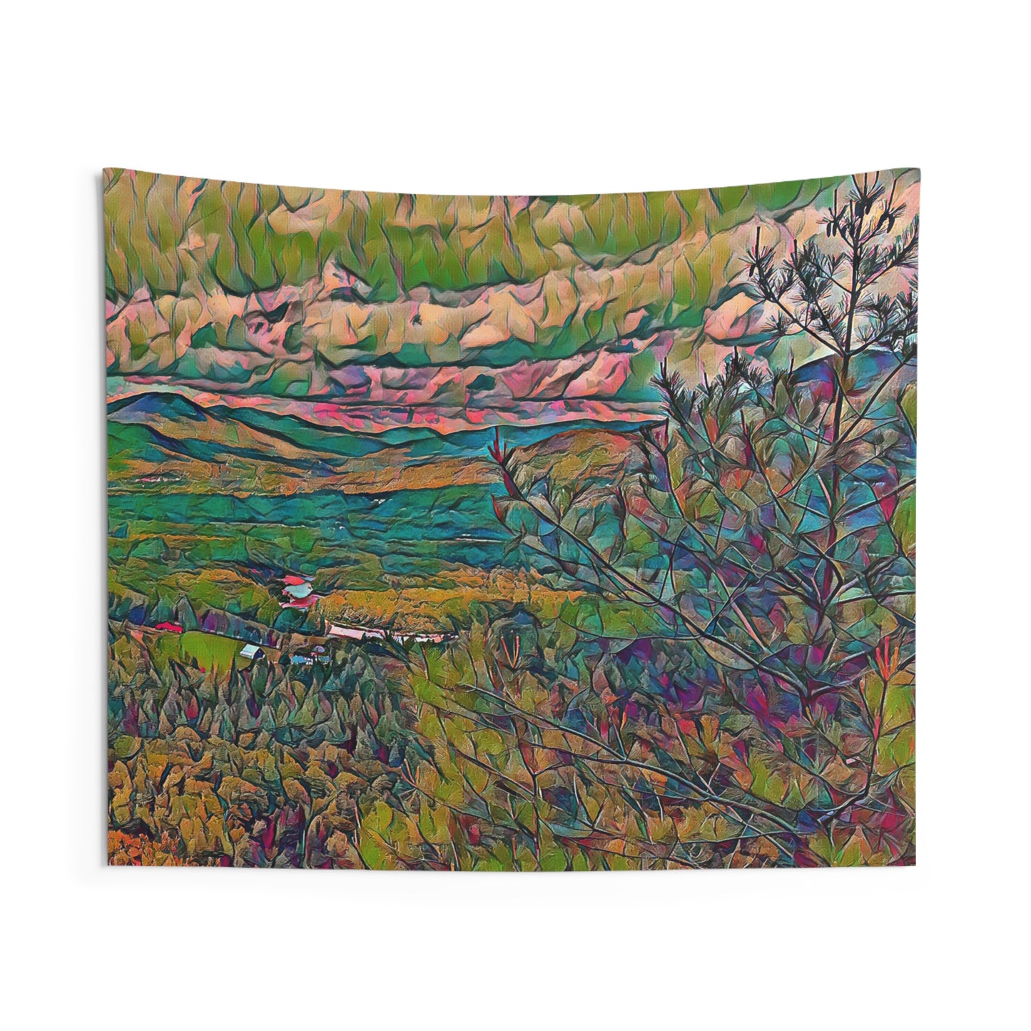 Custom Printed Wall Tapestry Available In Multiple Sizes From The Scenery Series At Intriguing Vistas