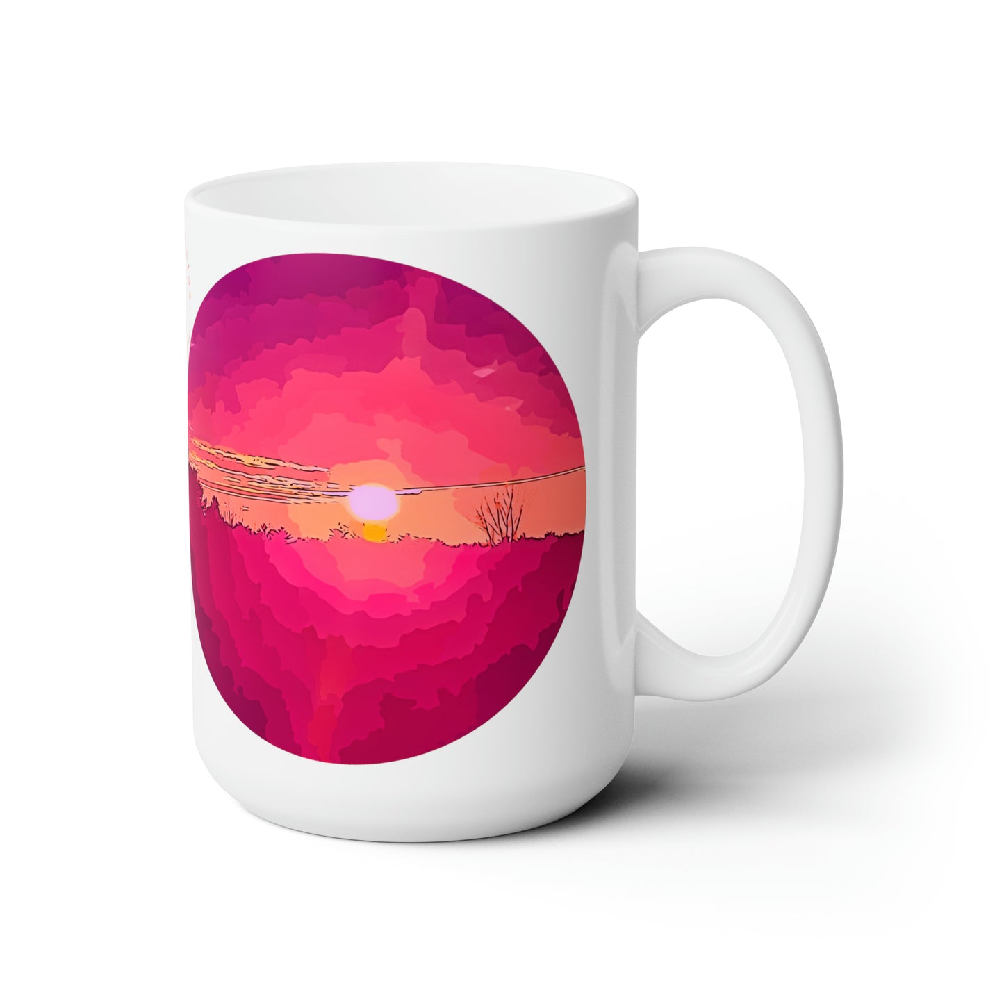 Intriguing Vistas™ Sunset Series Ceramic Mug 15oz