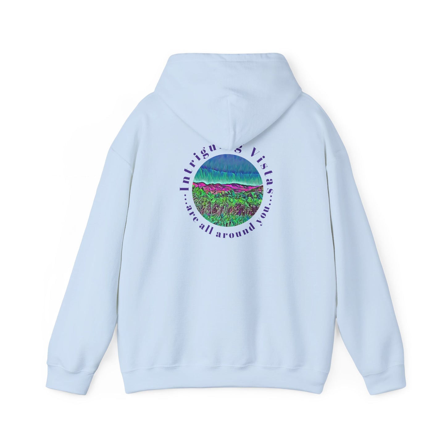 Gildan 18500 Unisex Adult Heavy Blend Crewneck Hooded Sweatshirt from the Scenery Series at Intriguing Vistas