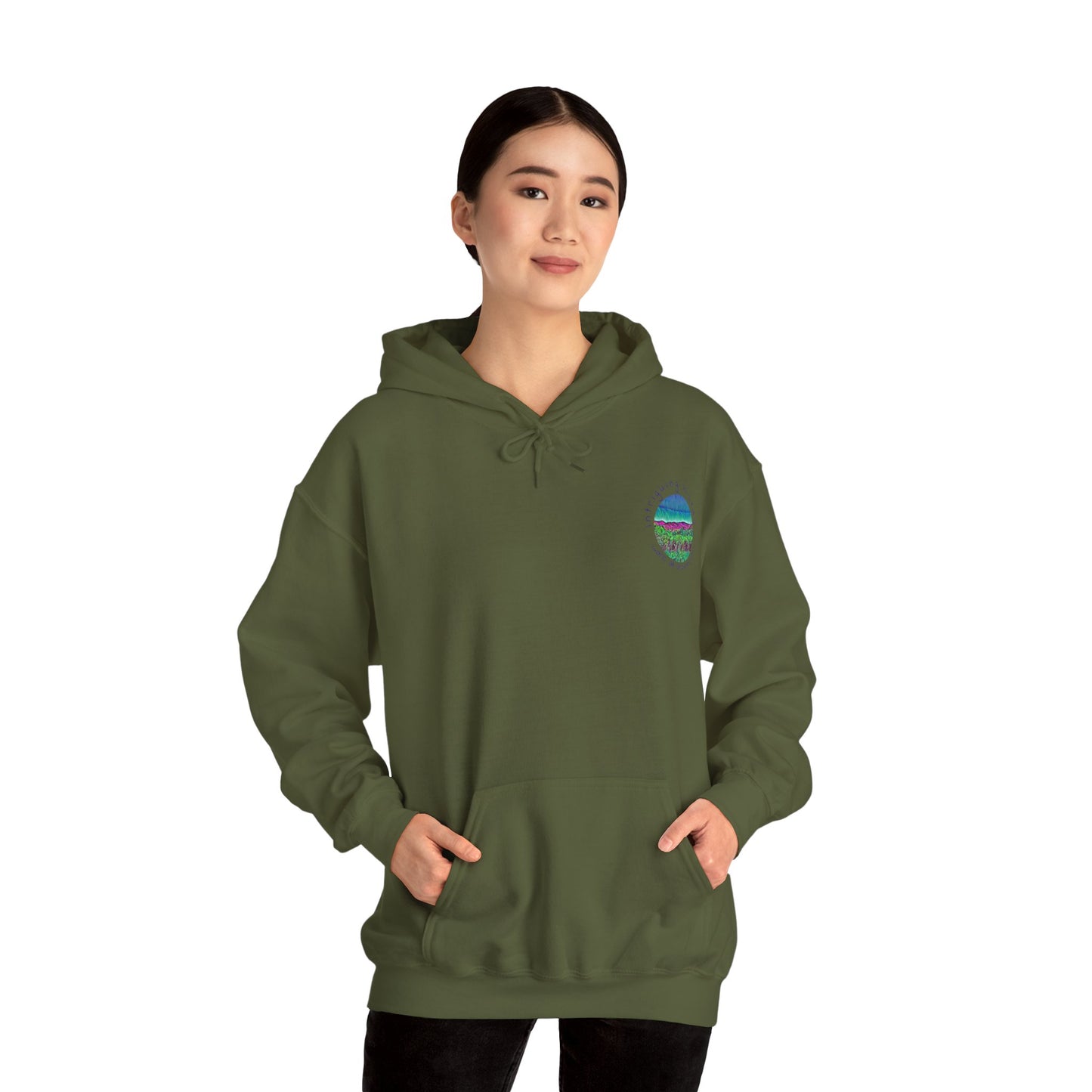 Intriguing Vistas™ Scenery Series Unisex Heavy Blend™ Hooded Sweatshirt