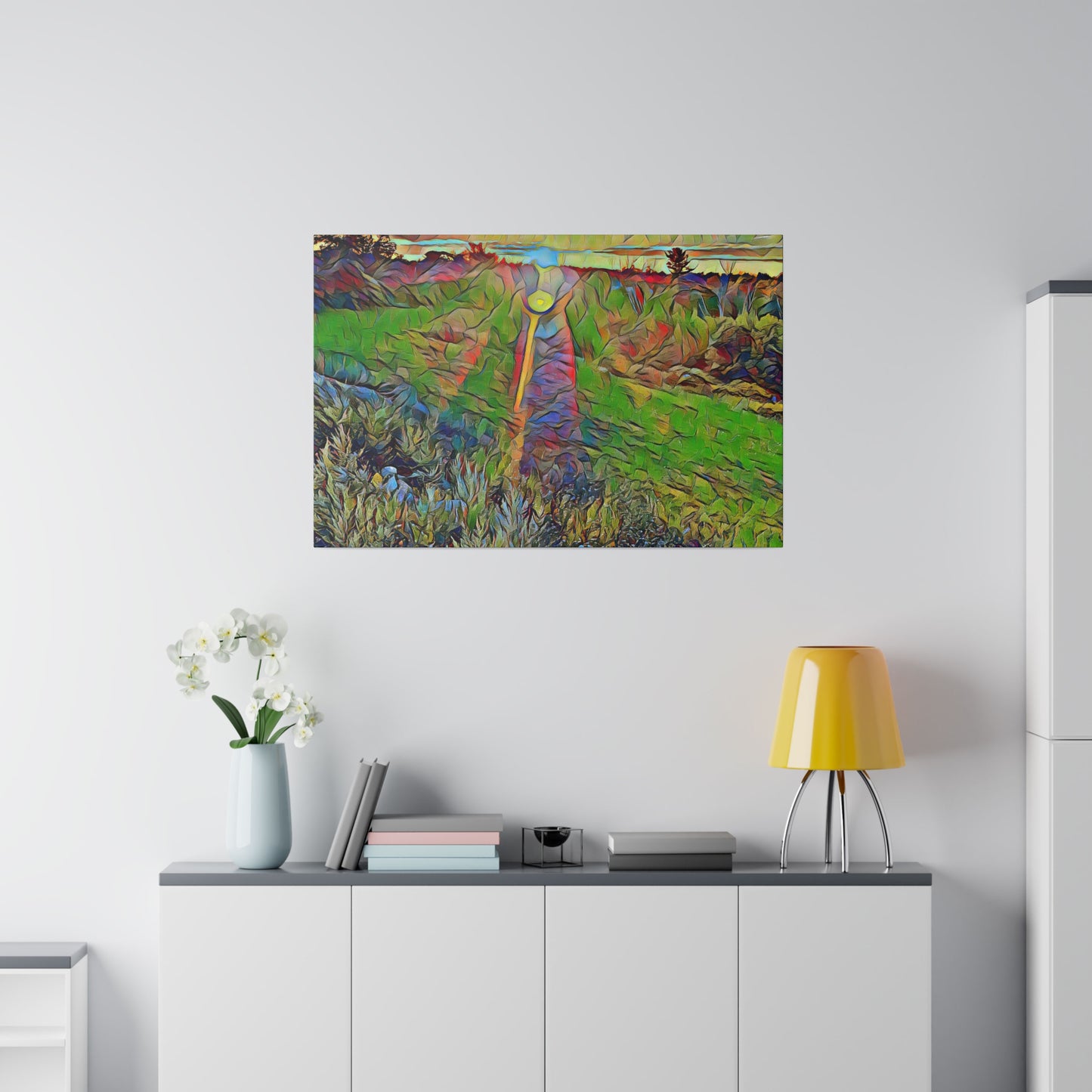 Canvas Art Print in Multiple Landscape Sizes from the Sunset Series at Intriguing Vistas