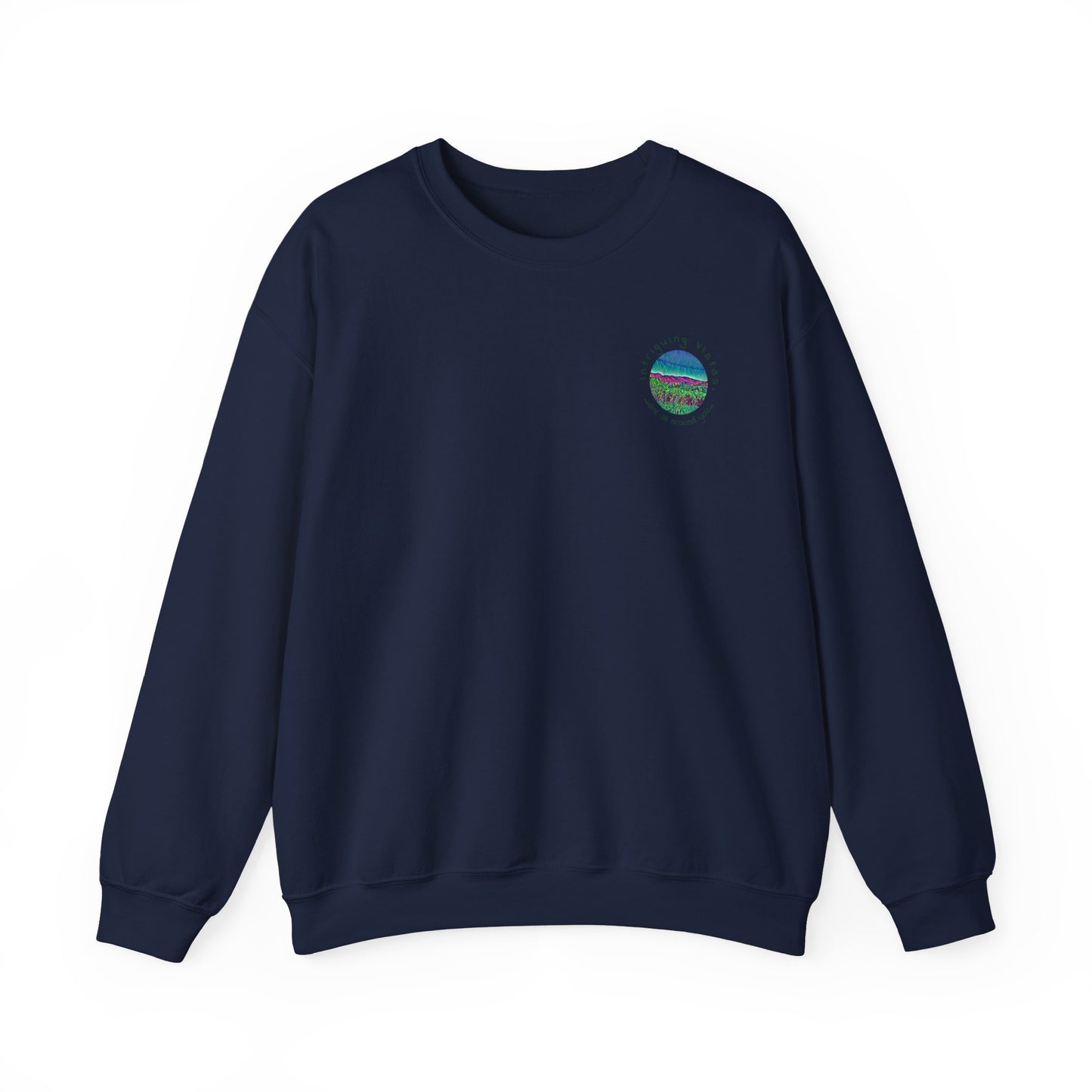 Gildan 18000 Unisex Adult Heavy Blend Crewneck Sweatshirt part of the Scenery Series from Intriguing Vistas