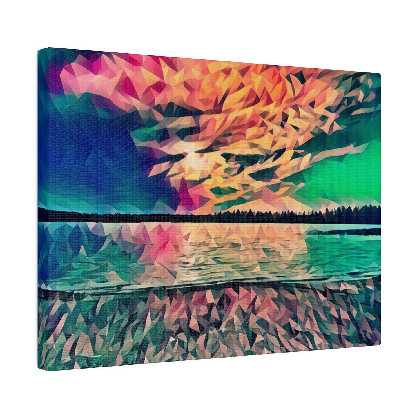 Canvas Art Print in Multiple Landscape Sizes from the Sunset Series at Intriguing Vistas