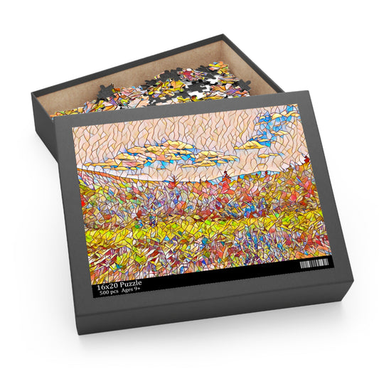 Custom Jigsaw Puzzle Available in Three Sizes from the Scenery Series at Intriguing Vistas