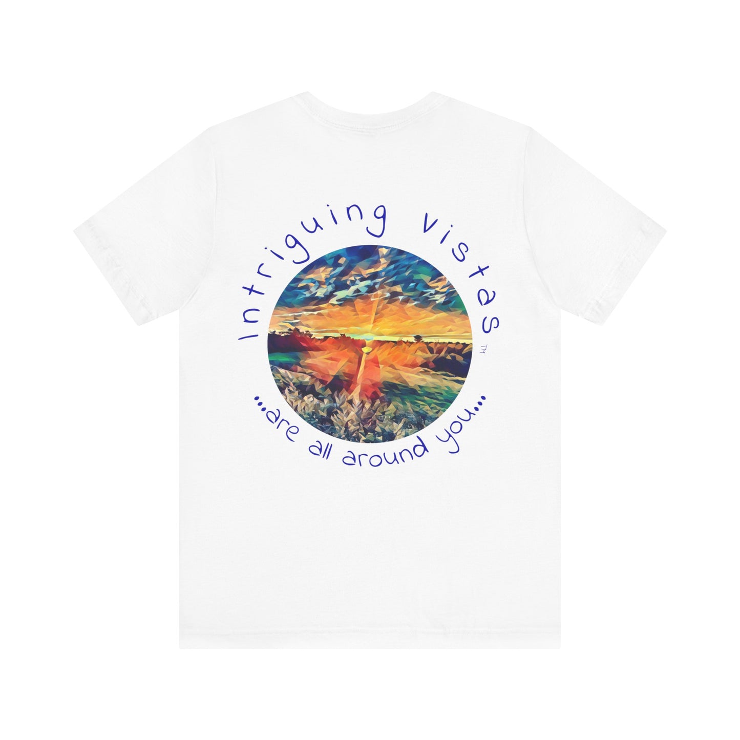 Intriguing Vistas™ Sunset Series Unisex Jersey Short Sleeve Tee