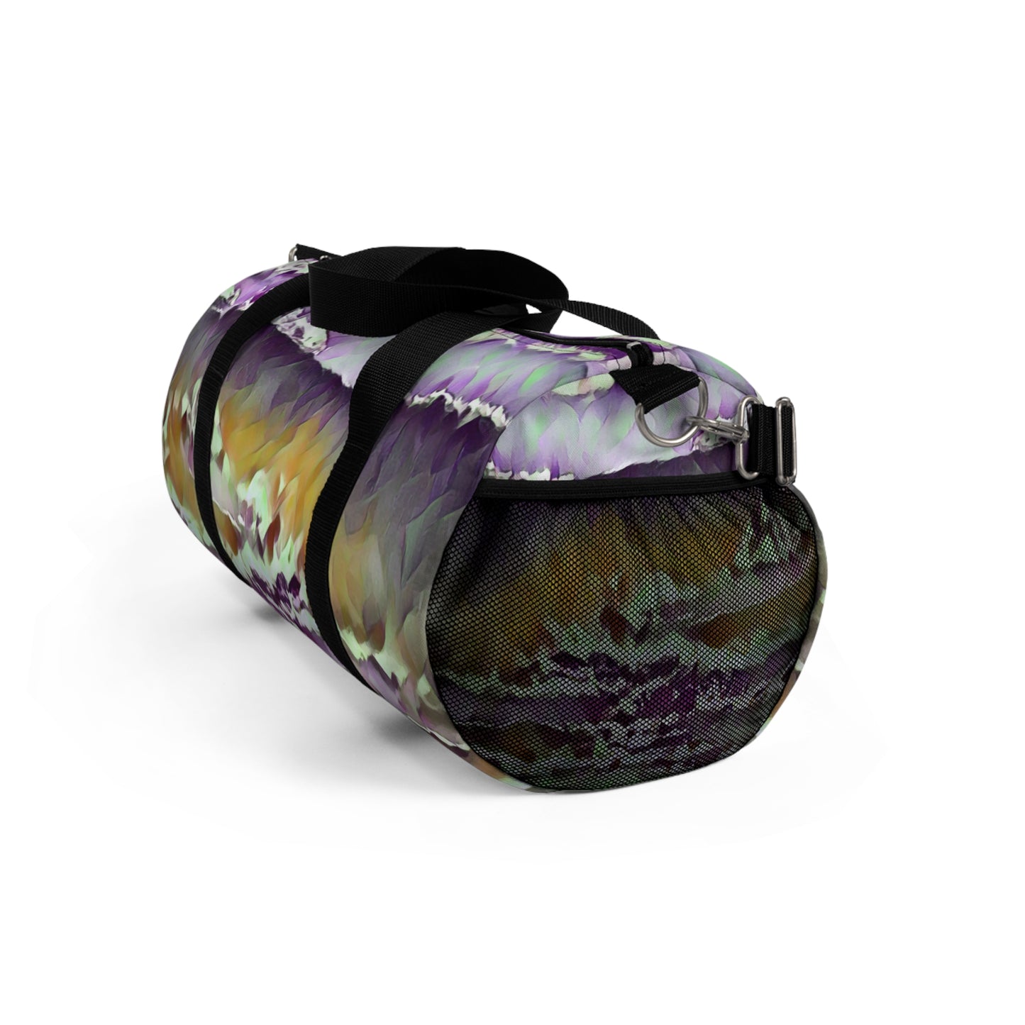 Custom Duffel Bag available in two sizes from the Night Sky Series at Intriguing Vistas