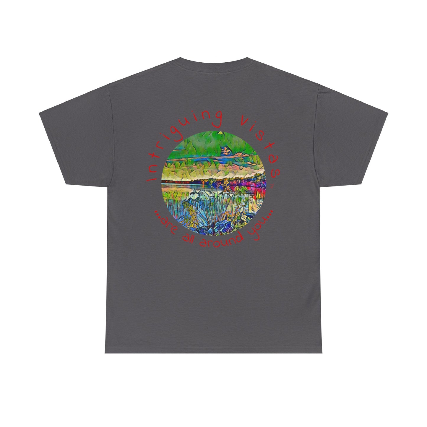 Intriguing Vistas™ Scenery Series Unisex Heavy Cotton Tee