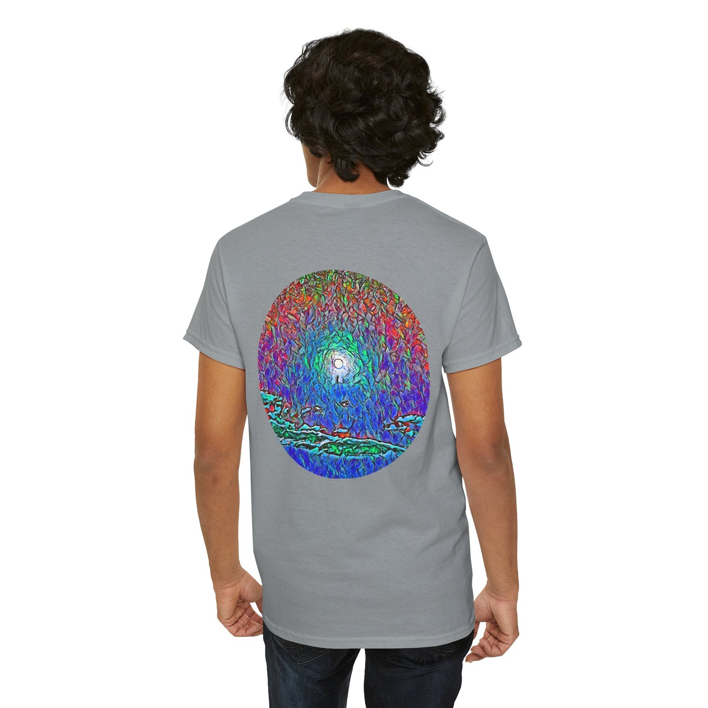 Gildan 5000 Unisex Adult Heavy Cotton Tee Available In Multiple Colors from the Night Sky Series at Intriguing Vistas