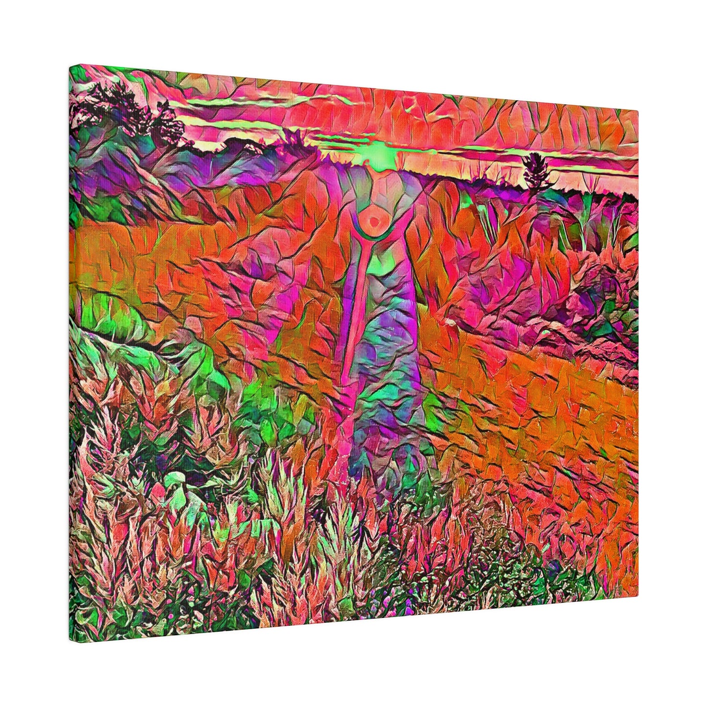 Canvas Art Print in Multiple Landscape Sizes from the Sunset Series at Intriguing Vistas