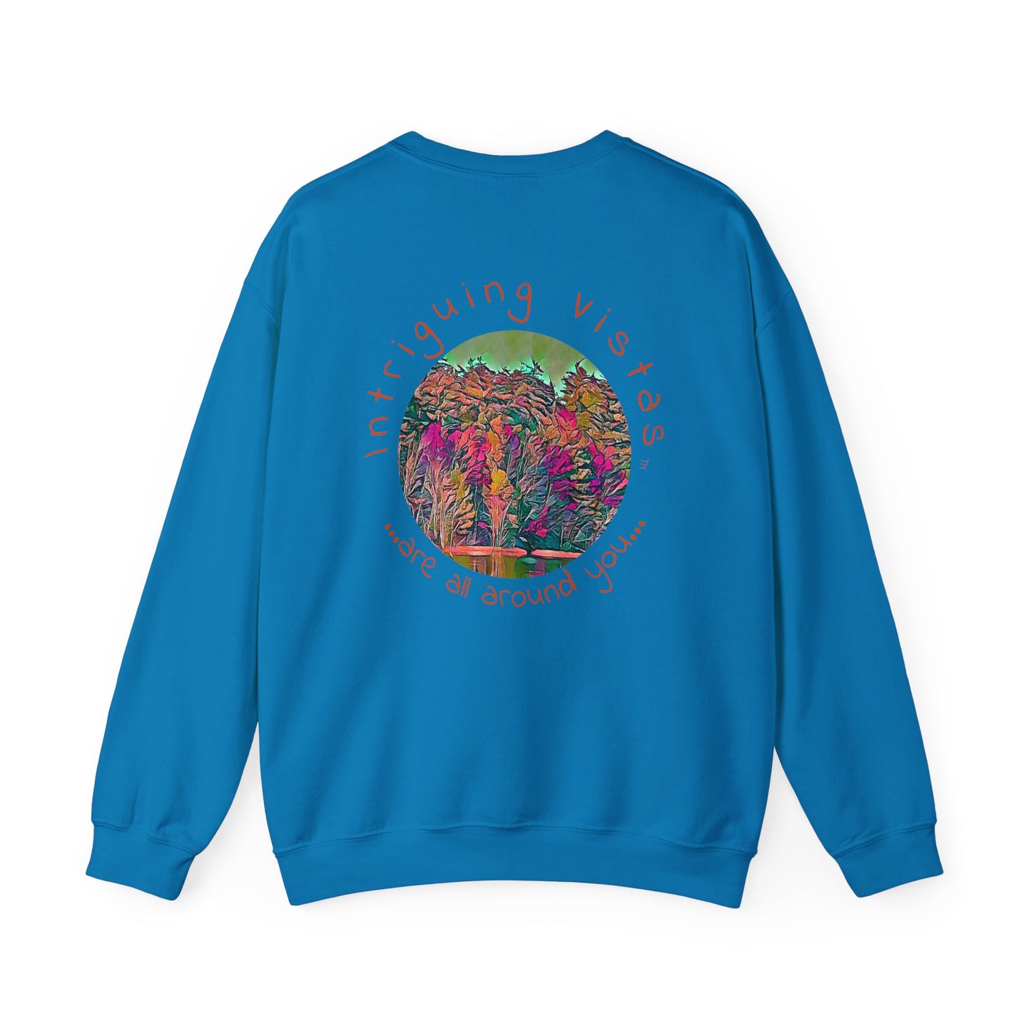 Gildan 18000 Unisex Adult Heavy Blend Crewneck Sweatshirt from the Scenery Series at Intriguing Vistas