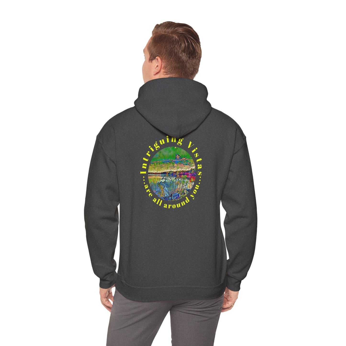 Gildan 18500 Unisex Adult Heavy Blend Crewneck Hooded Sweatshirt from the Scenery Series at Intriguing Vistas