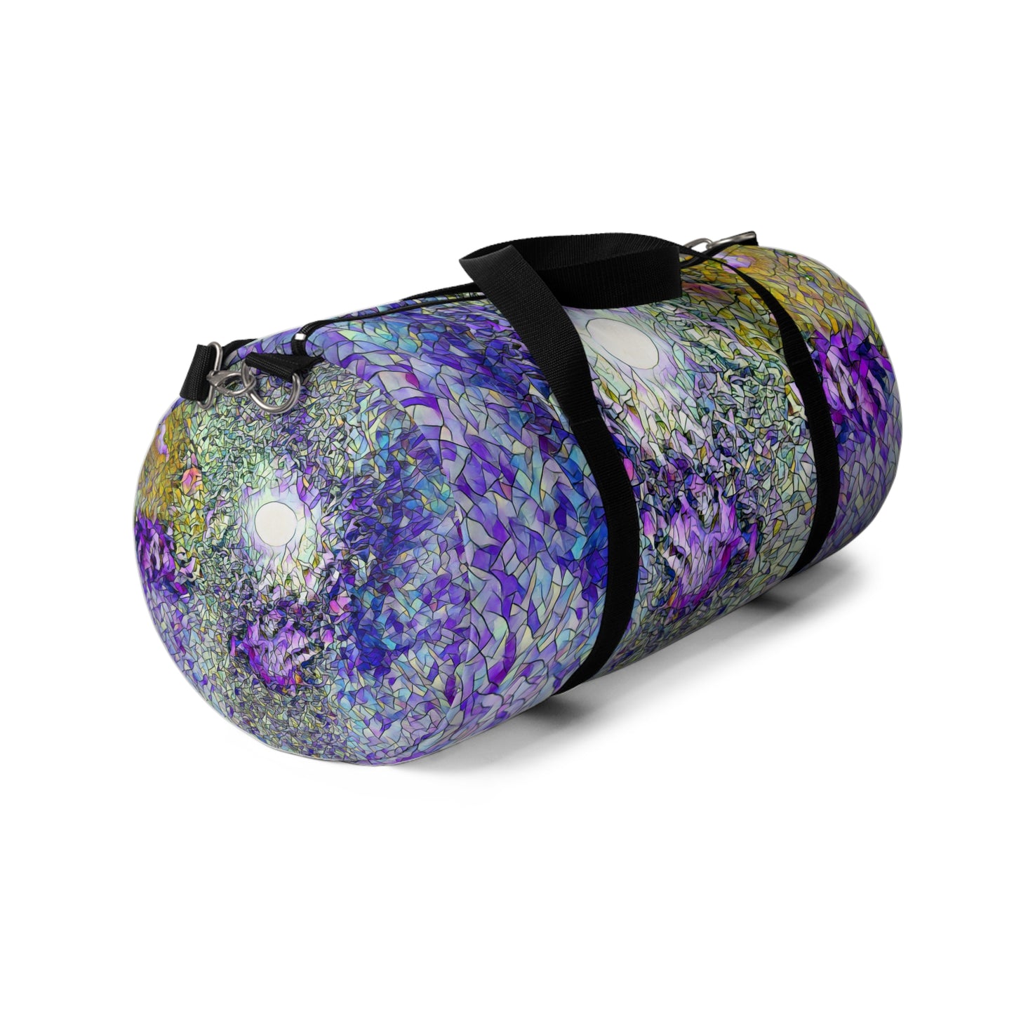 Custom Duffel Bag available in two sizes from the Night Sky Series at Intriguing Vistas