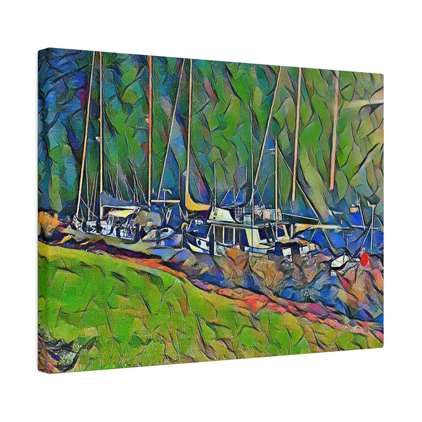 Canvas Art Print in Multiple Landscape Sizes from the Nautical Series at Intriguing Vistas