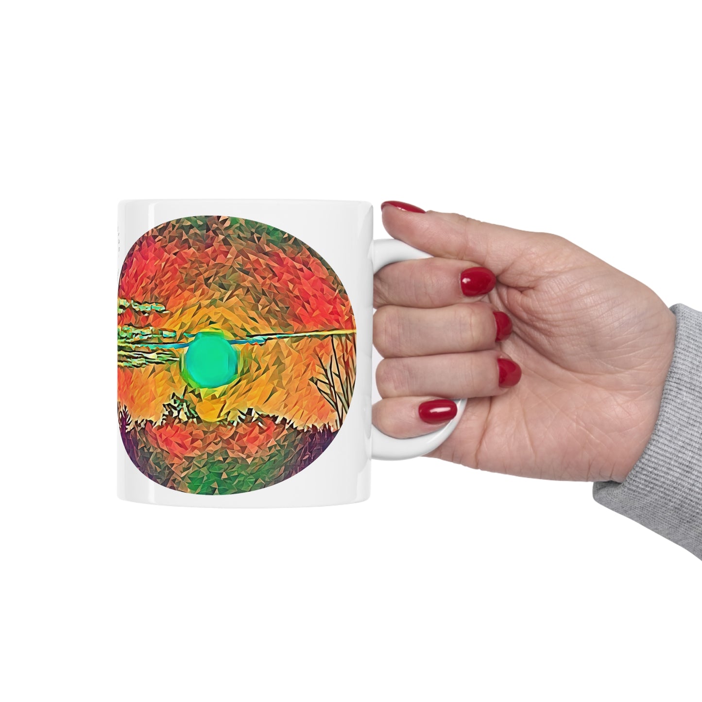 Intriguing Vistas™ Sunset Series Ceramic Mug 11oz