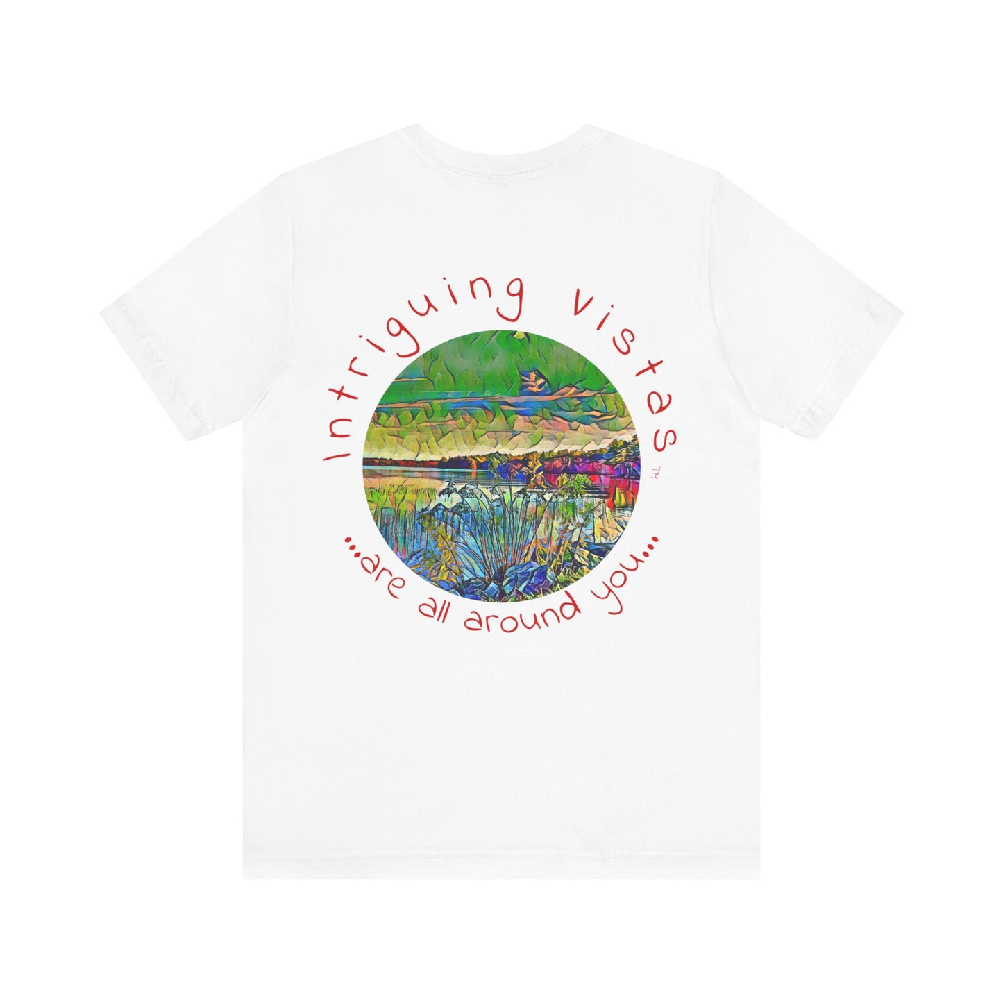 Intriguing Vistas™Scenery Series Unisex Jersey Short Sleeve Tee