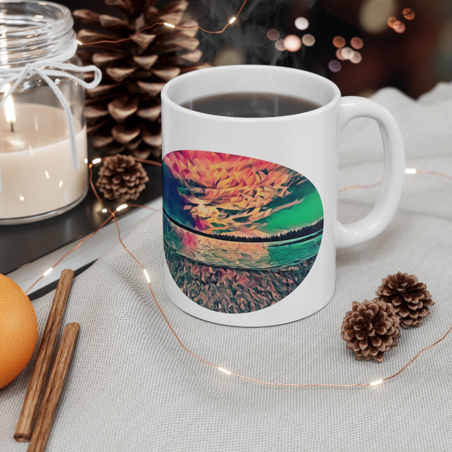 Intriguing Vistas™ Sunset Series Ceramic Mug 11oz