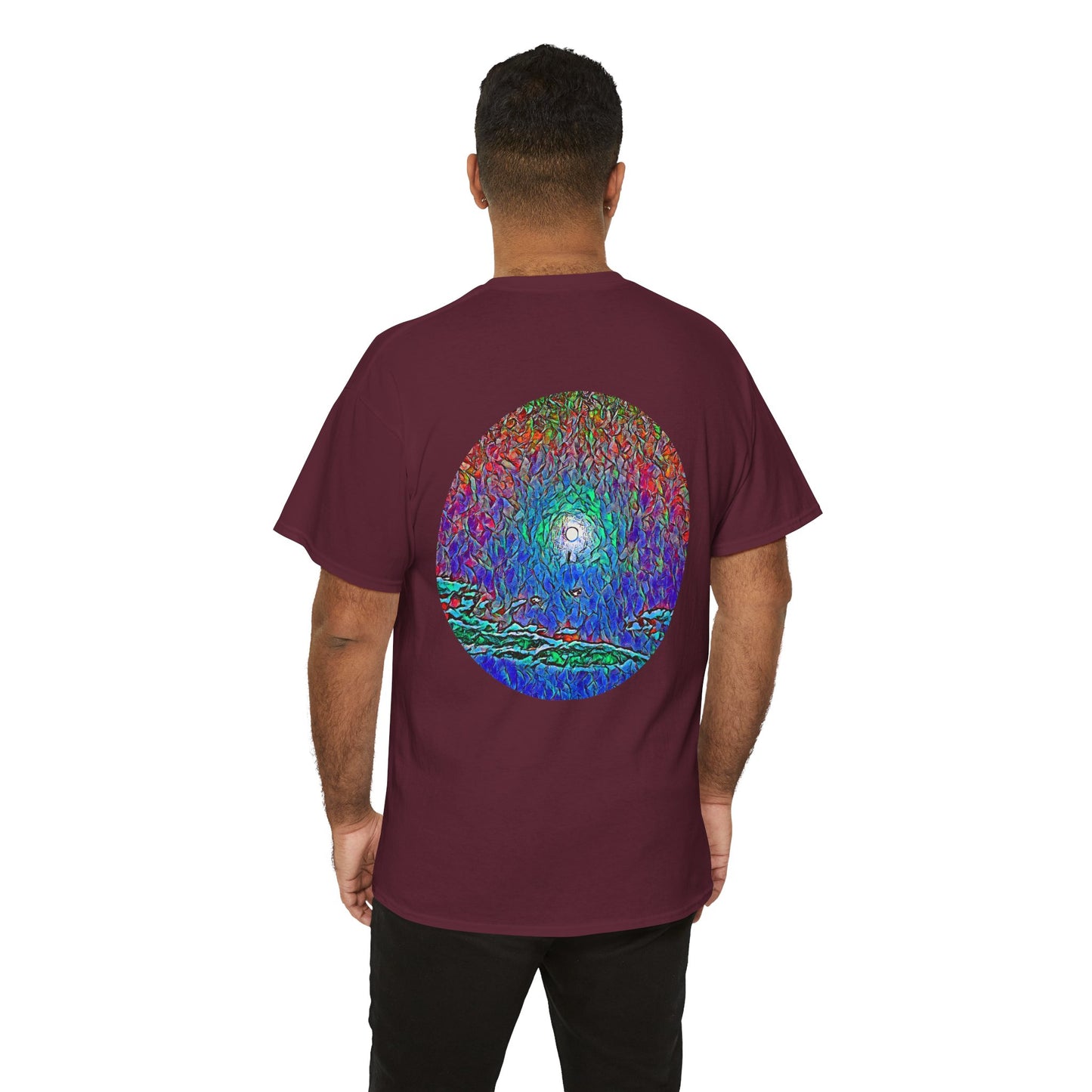 Gildan 5000 Unisex Adult Heavy Cotton Tee Available In Multiple Colors from the Night Sky Series at Intriguing Vistas