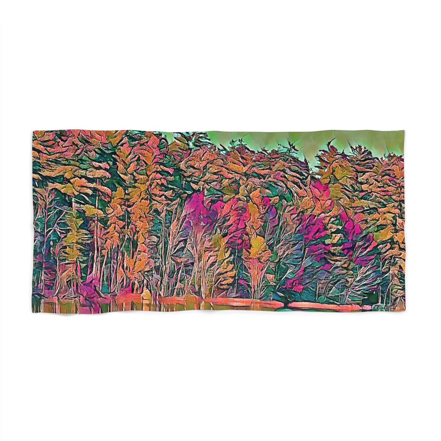 Custom Beach Towel available in two sizes from the Scenery Series at Intriguing Vistas