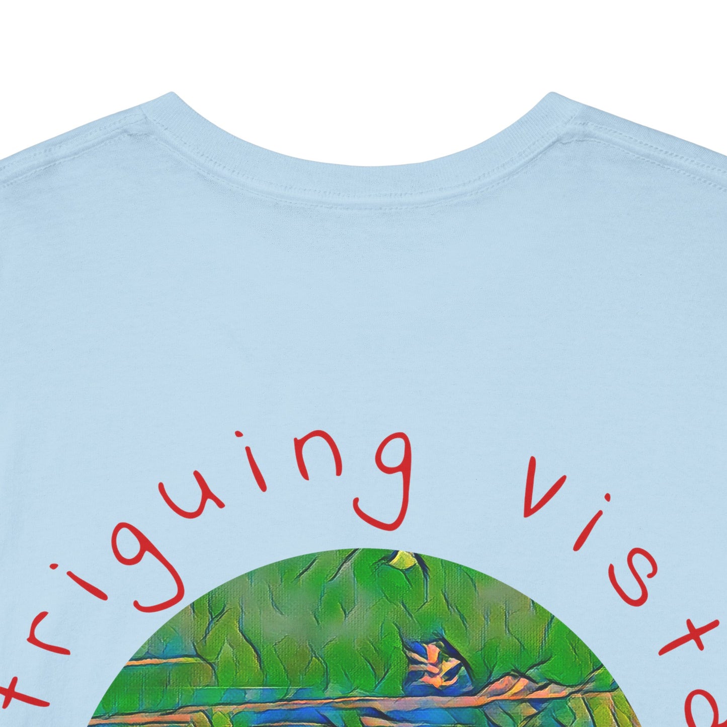 Intriguing Vistas™ Scenery Series Unisex Heavy Cotton Tee