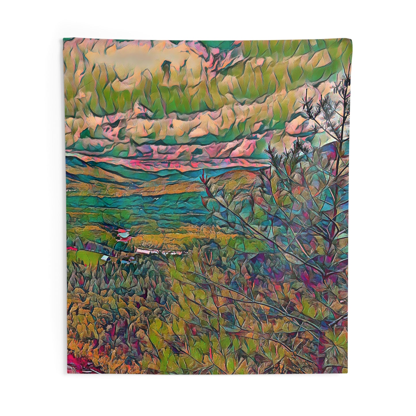 Custom Printed Wall Tapestry Available In Multiple Sizes From The Scenery Series At Intriguing Vistas