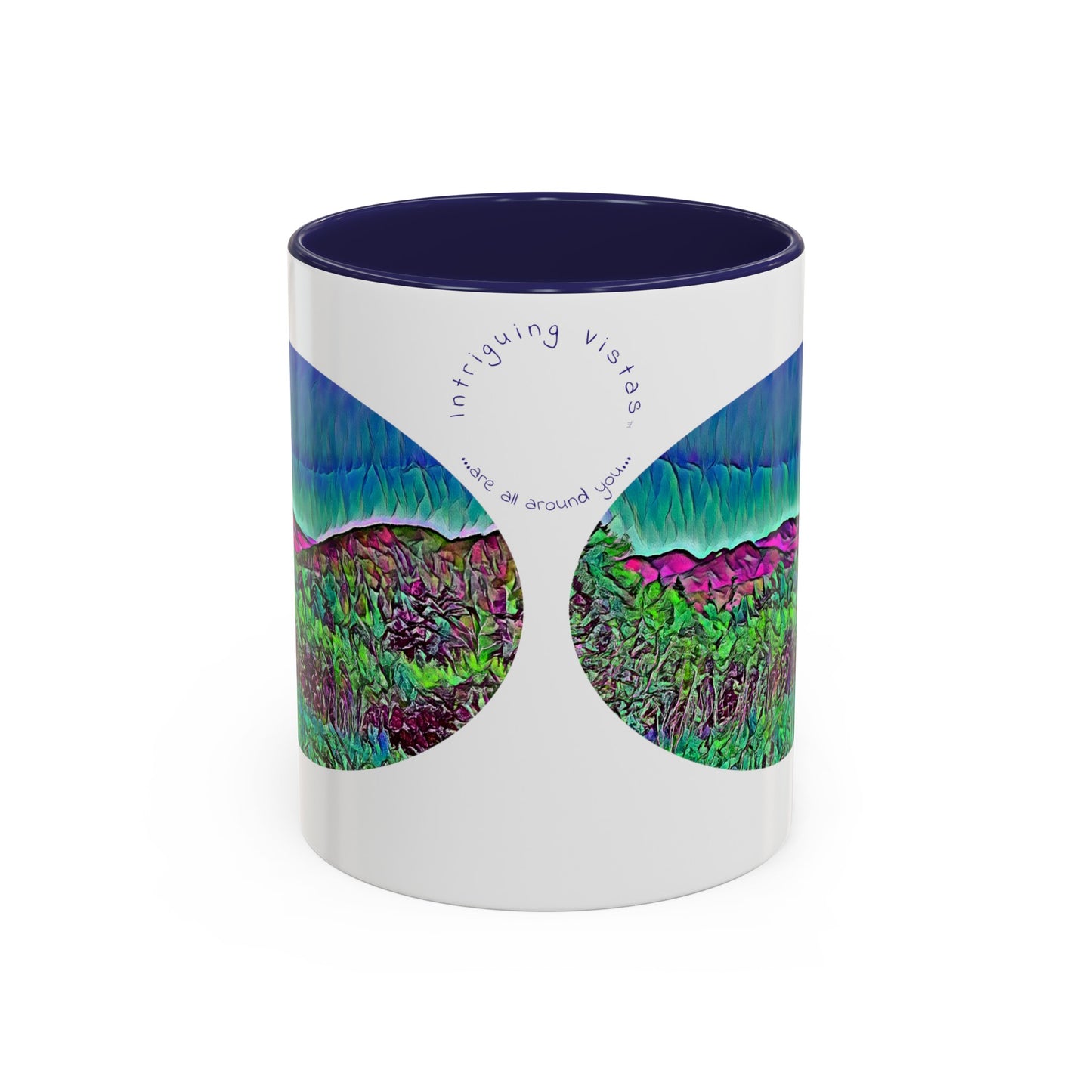 Intriguing Vistas™ Scenery Series Accent Coffee Mug, 11oz