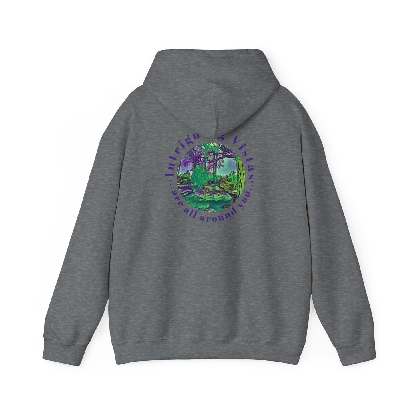 Gildan 18500 Unisex Adult Heavy Blend Crewneck Hooded Sweatshirt from the Scenery Series at Intriguing Vistas