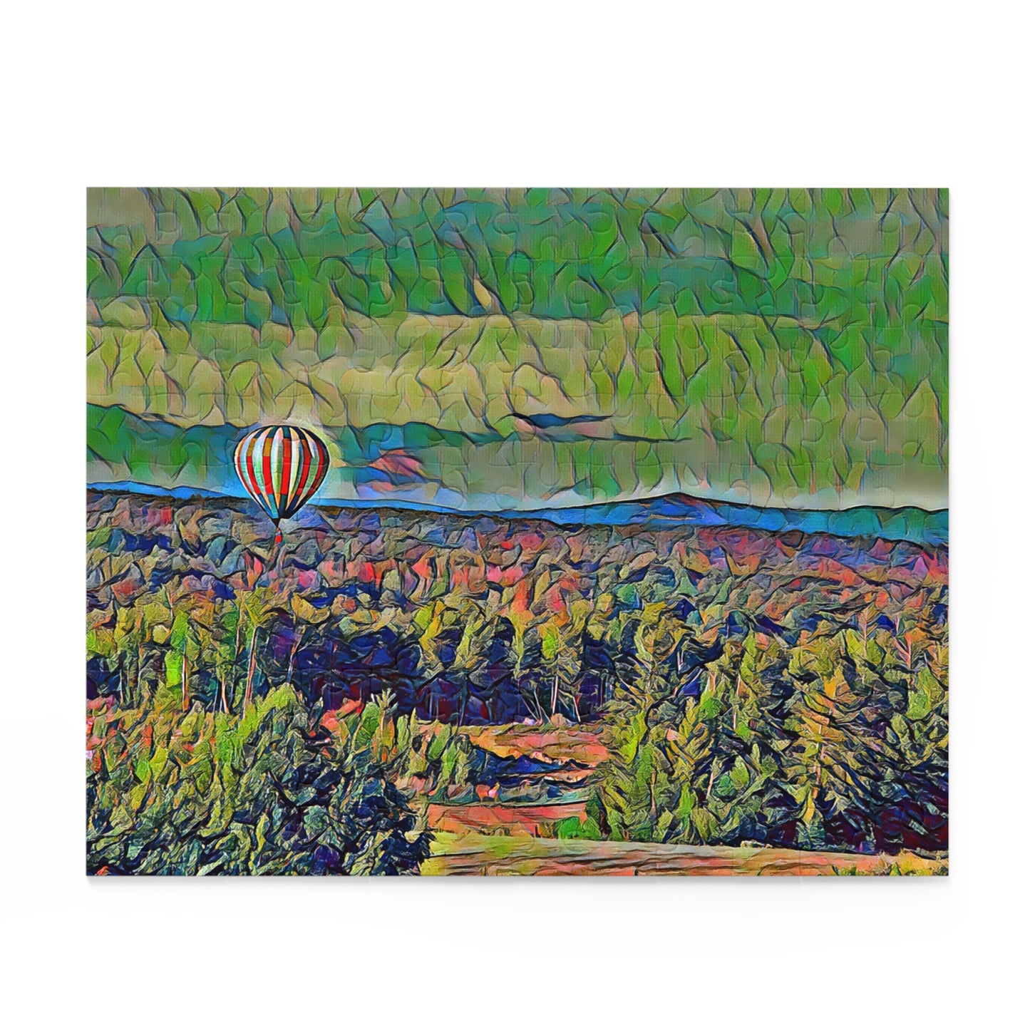 Custom Jigsaw Puzzle Available in Three Sizes from the Scenery Series at Intriguing Vistas