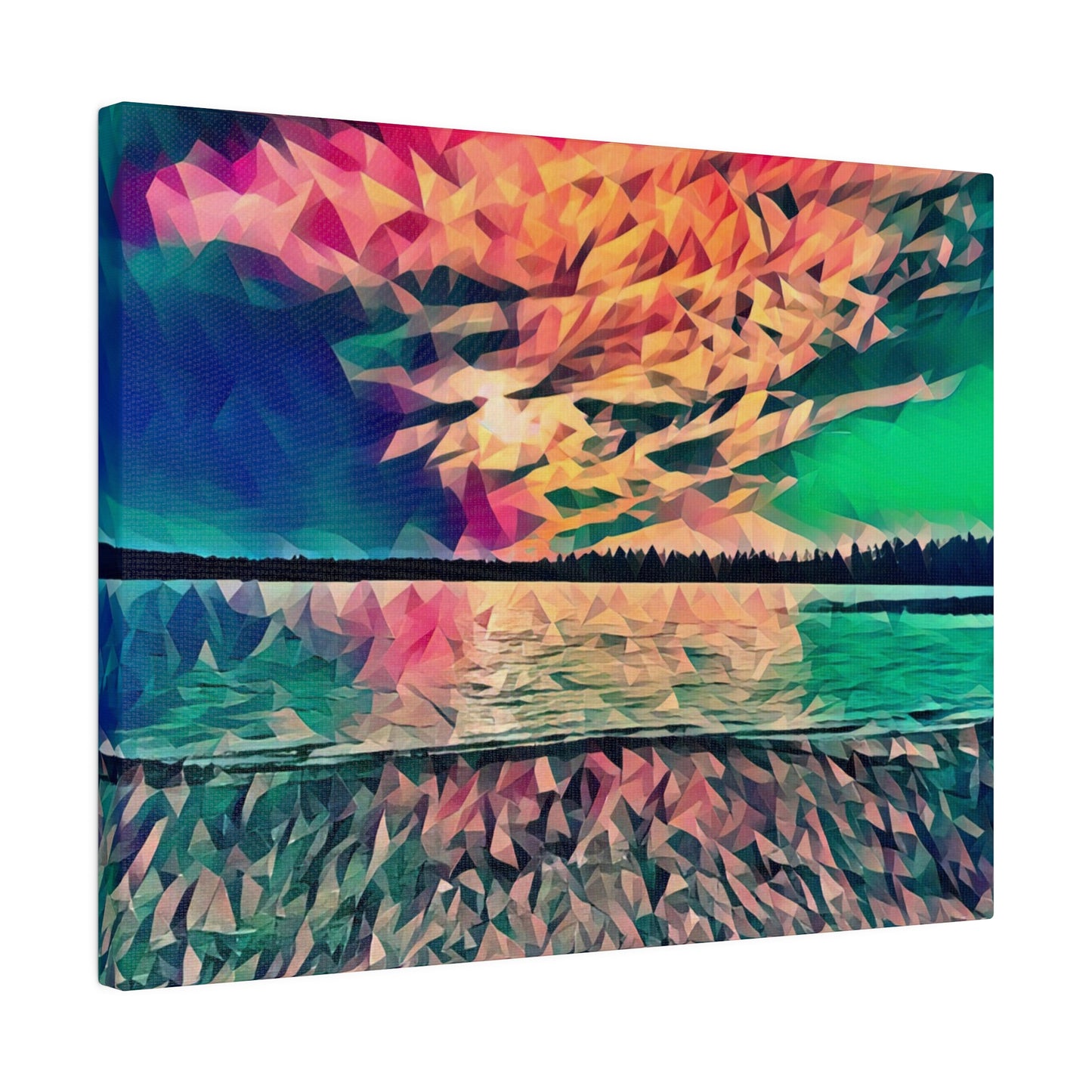 Canvas Art Print in Multiple Landscape Sizes from the Sunset Series at Intriguing Vistas