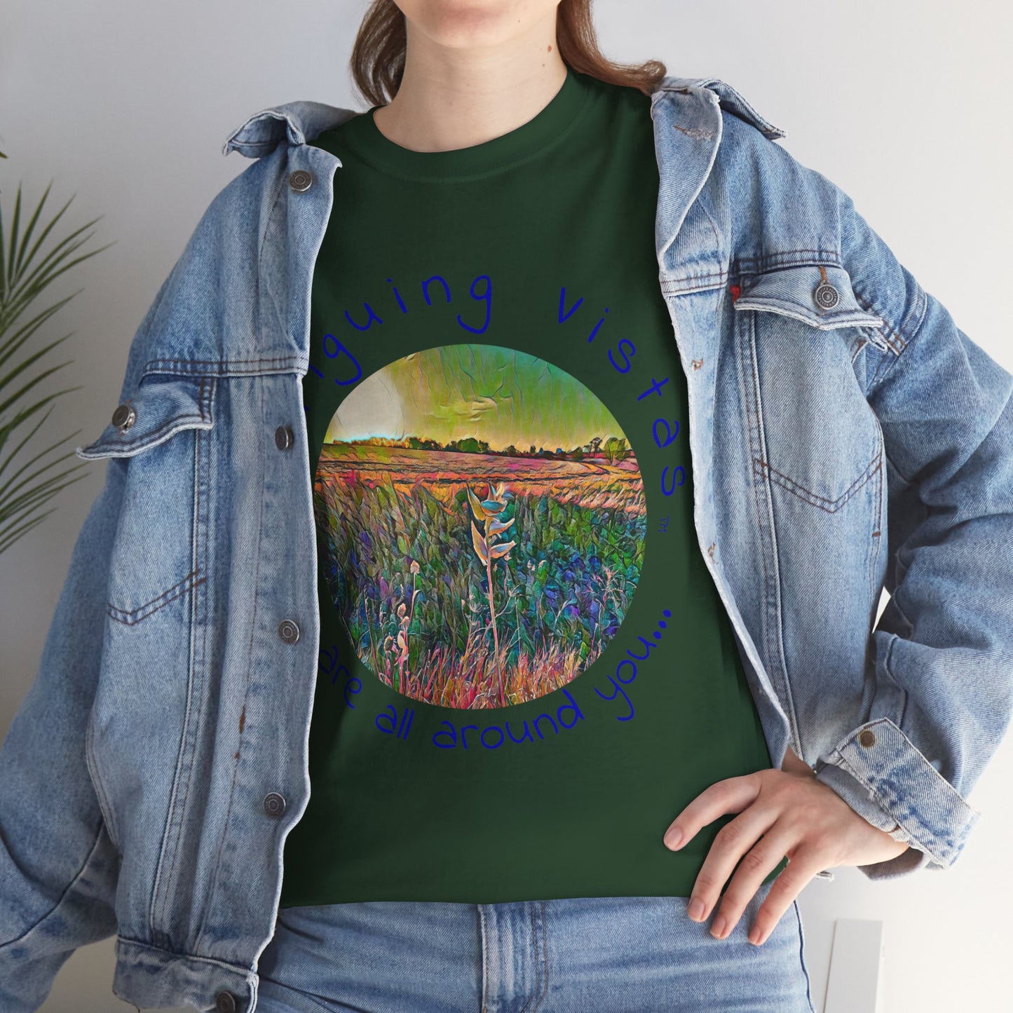 Intriguing Vistas™ Scenery Series Unisex Heavy Cotton Tee