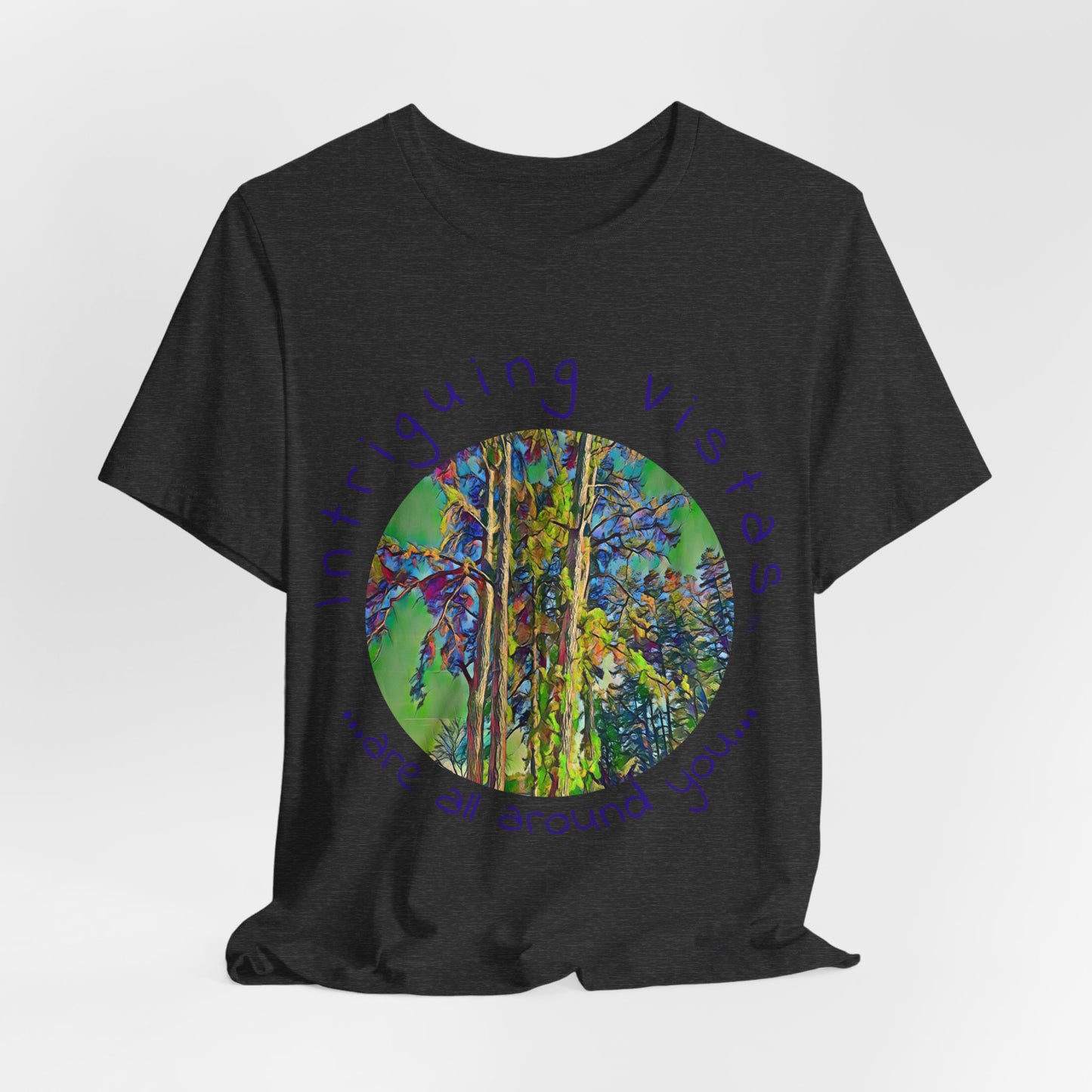 Intriguing Vistas™ Scenery Series Unisex Jersey Short Sleeve Tee