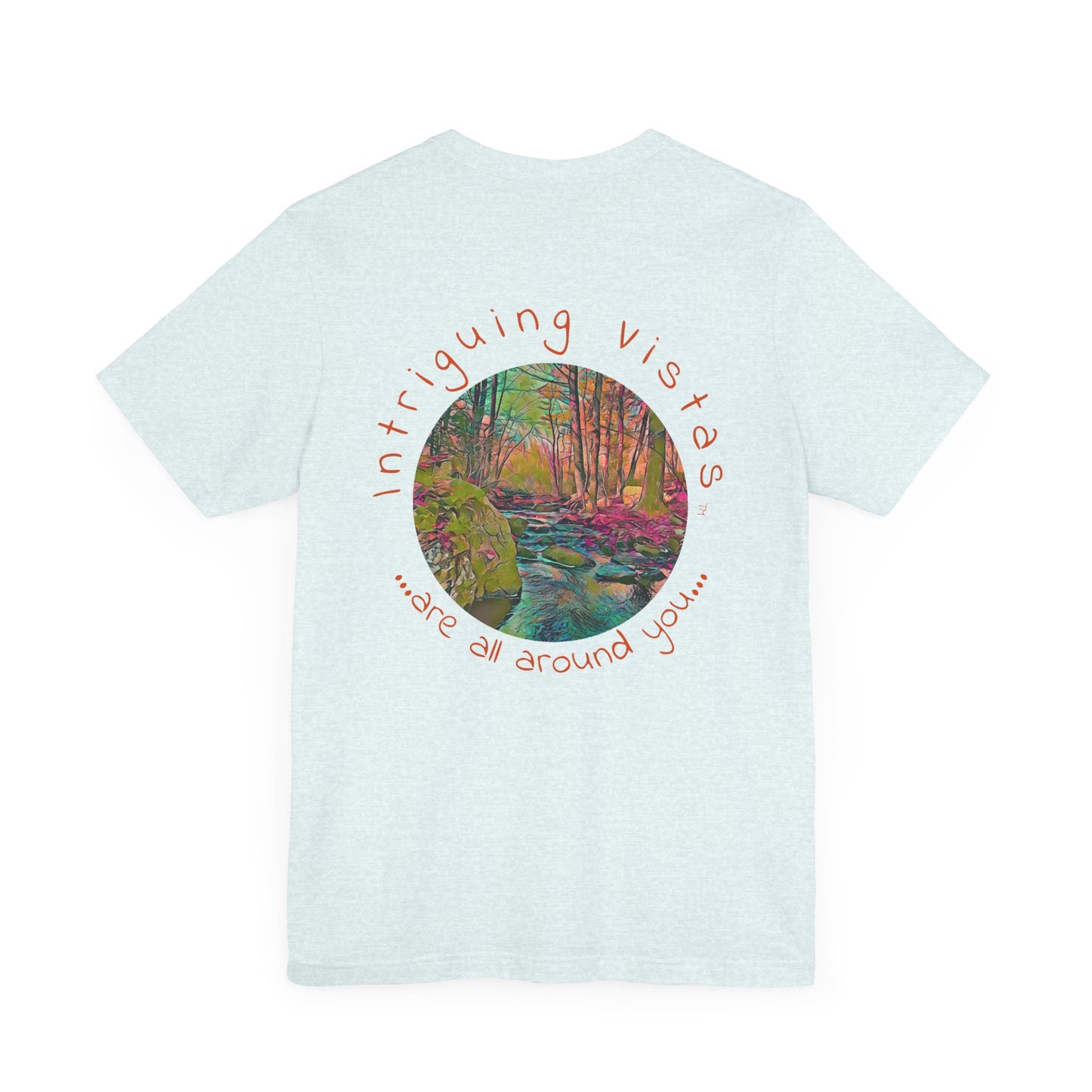 Bella + Canvas 3001 Unisex Jersey Short Sleeve Tee from the Intriguing Vistas Scenery Series