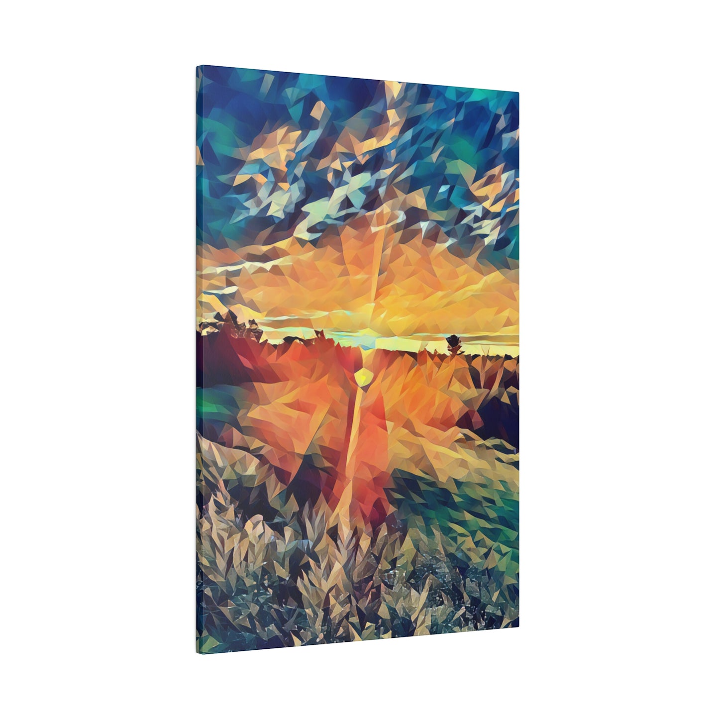 Canvas Print in Multiple Portrait Sizes from the Sunset Series at Intriguing Vistas