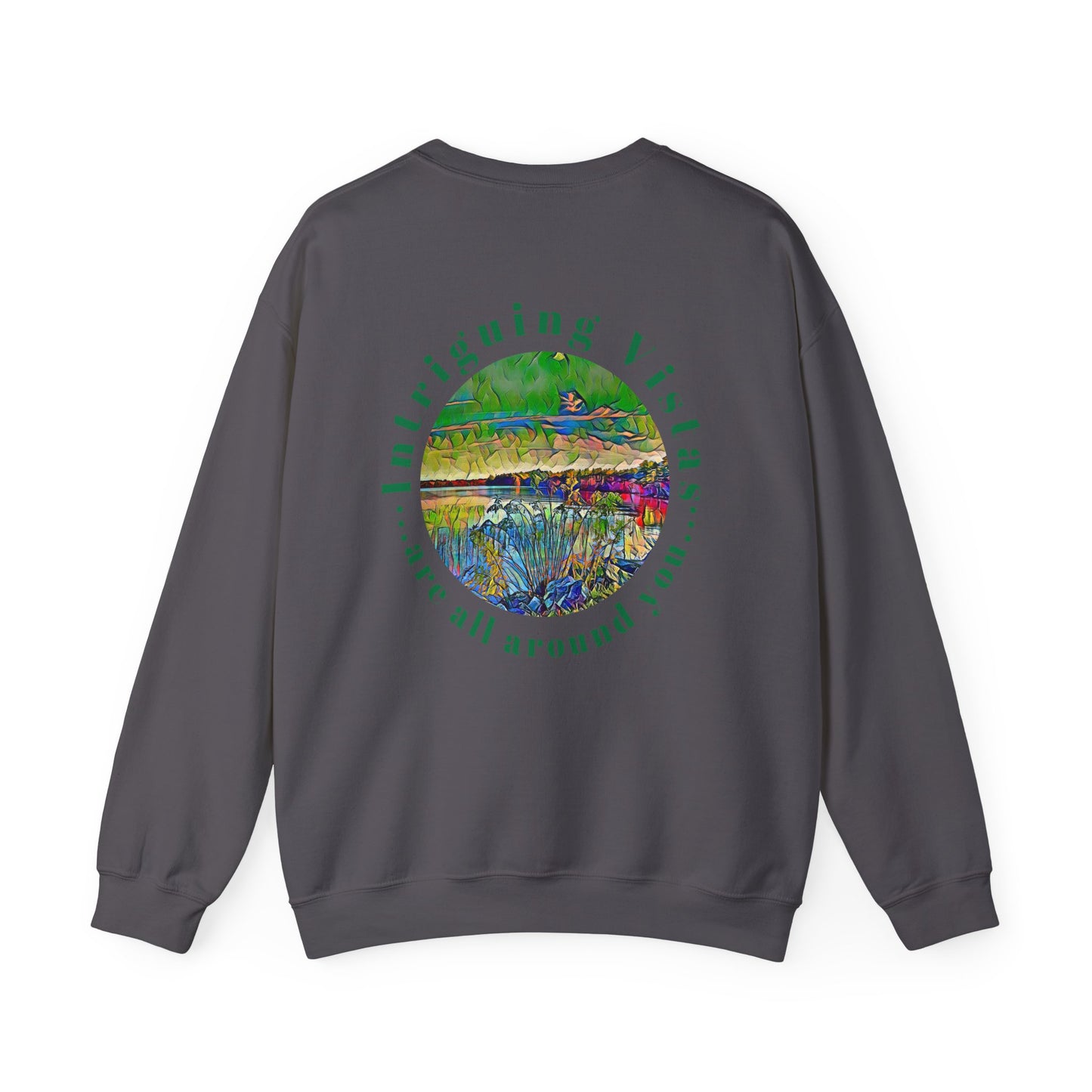 Gildan 18000 Unisex Adult Heavy Blend Crewneck Sweatshirt Available in Multiple Colors from the Scenery Series at Intriguing Vistas