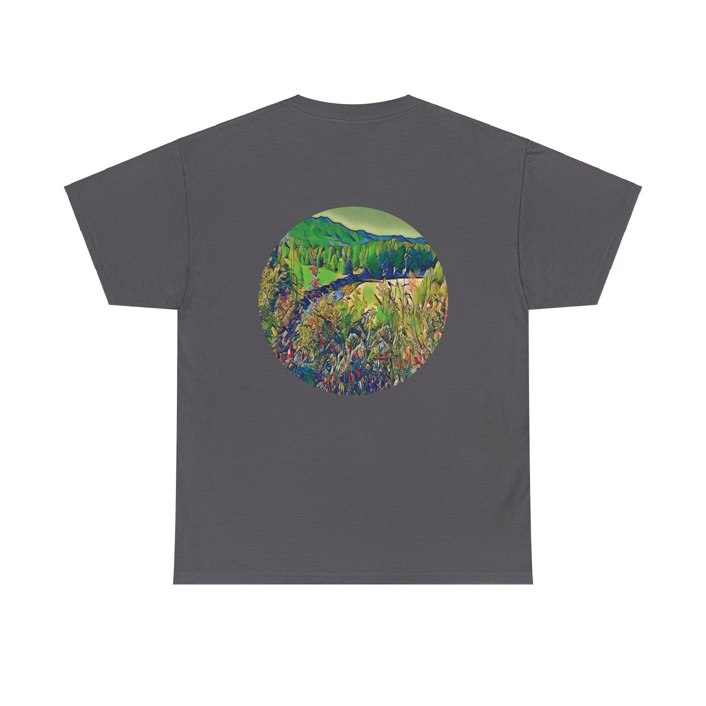 Gildan 5000 Unisex Adult Heavy Cotton Tee Available In Multiple Colors from the Scenery Series at Intriguing Vistas