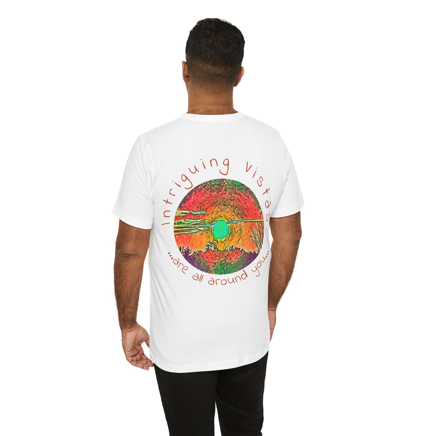 Intriguing Vistas™ Sunset Series Unisex Jersey Short Sleeve Tee