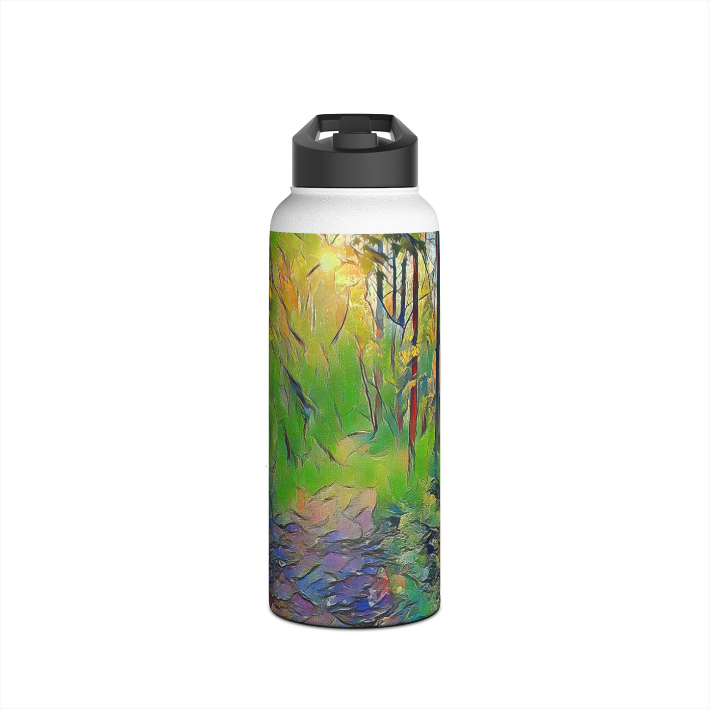 Intriguing Vistas™ Scenery Series Steel Water Bottle, Standard Lid