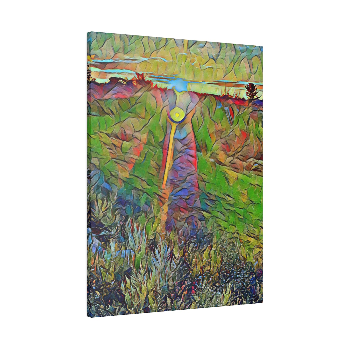 Canvas Print in Multiple Portrait Sizes from the Sunset Series at Intriguing Vistas