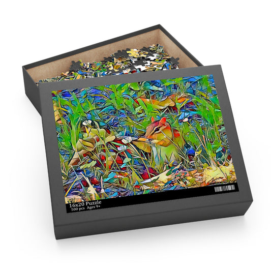 Custom Jigsaw Puzzle Available in Three Sizes from the Wildlife Series at Intriguing Vistas