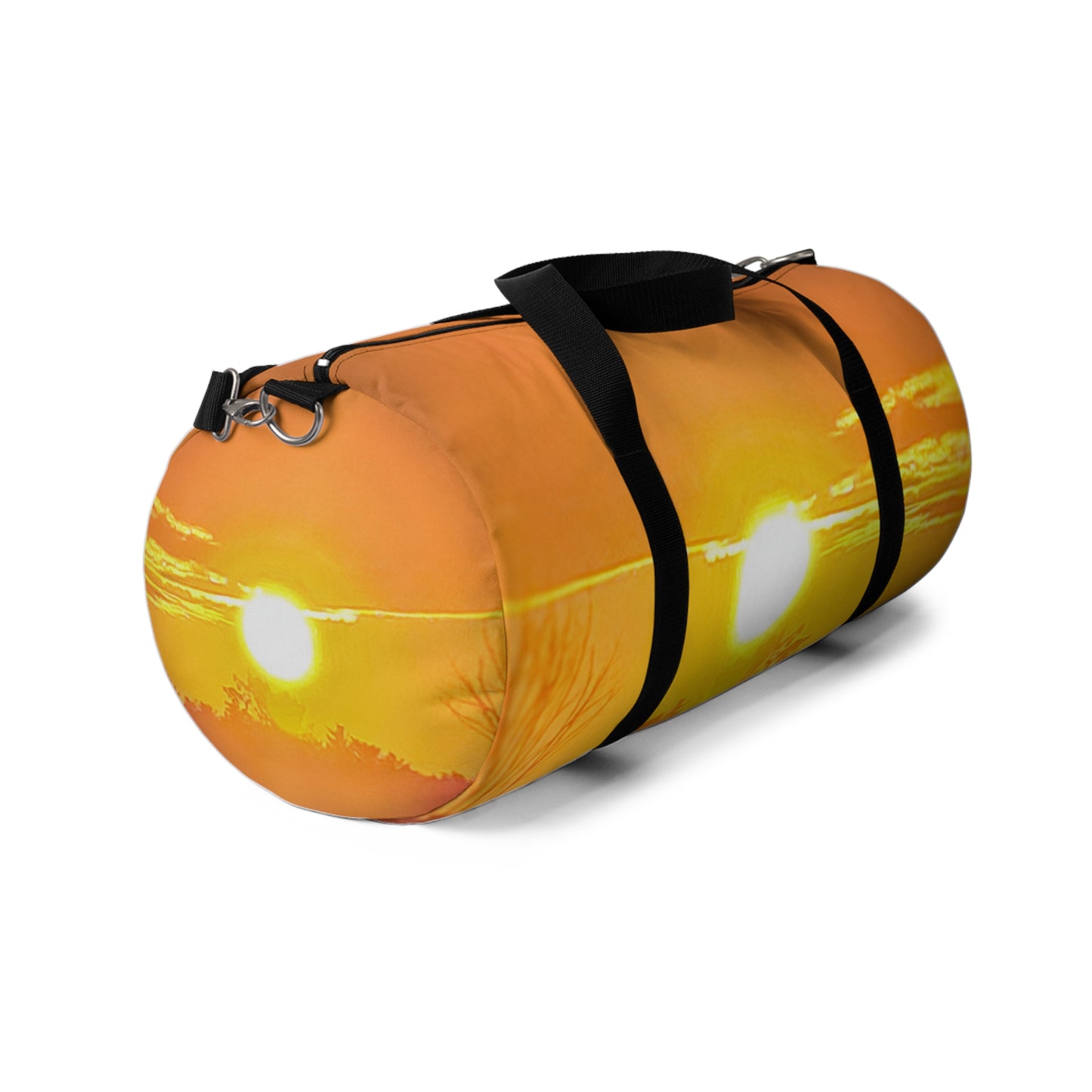 Custom Duffel Bag available in two sizes from the Sunset Series at Intriguing Vistas