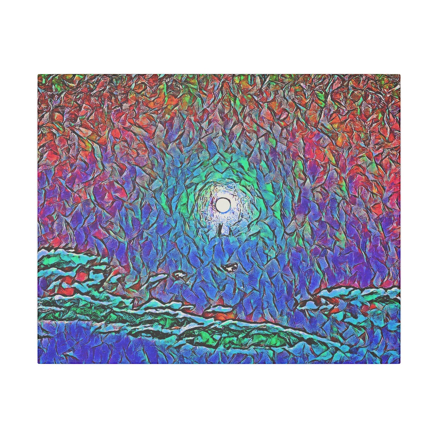 Canvas Print in Multiple Landscape Sizes from the Night Sky Series at Intriguing Vistas